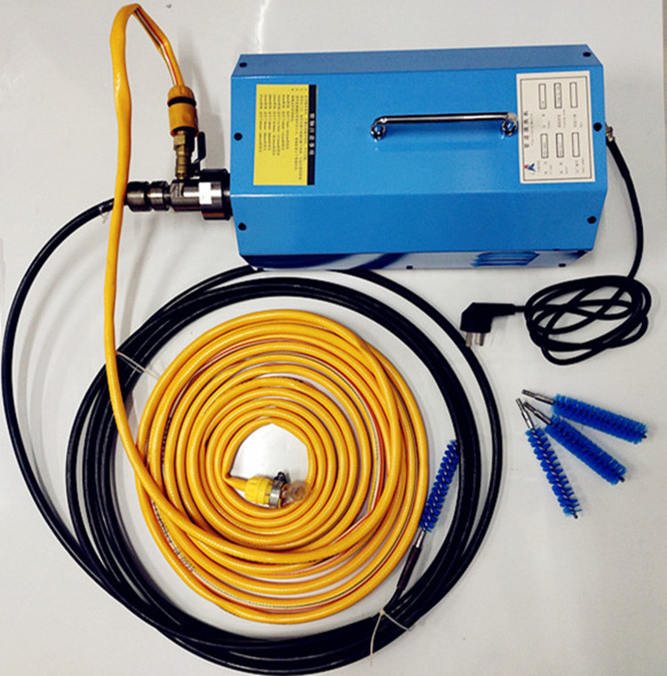  开景净化对维纳斯酒店解决空调主机高压问题-主机冷凝器通炮清洗-空调清洗-冷却水系统清洗