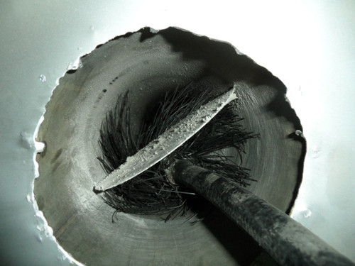 开景净化对爱普迪电子有限公司通风系统进行清洗消毒-空调清洗-风管清洗-通风管道清洗