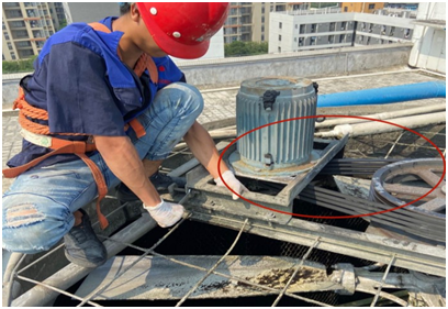 圆形水塔风机维护要求-水塔清洗-风机清洗-盘管机清洗