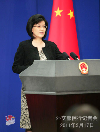 2011年3月17日外交部发言人姜瑜举行例行记者会-空调清洗-风管清洗-通风管道清洗