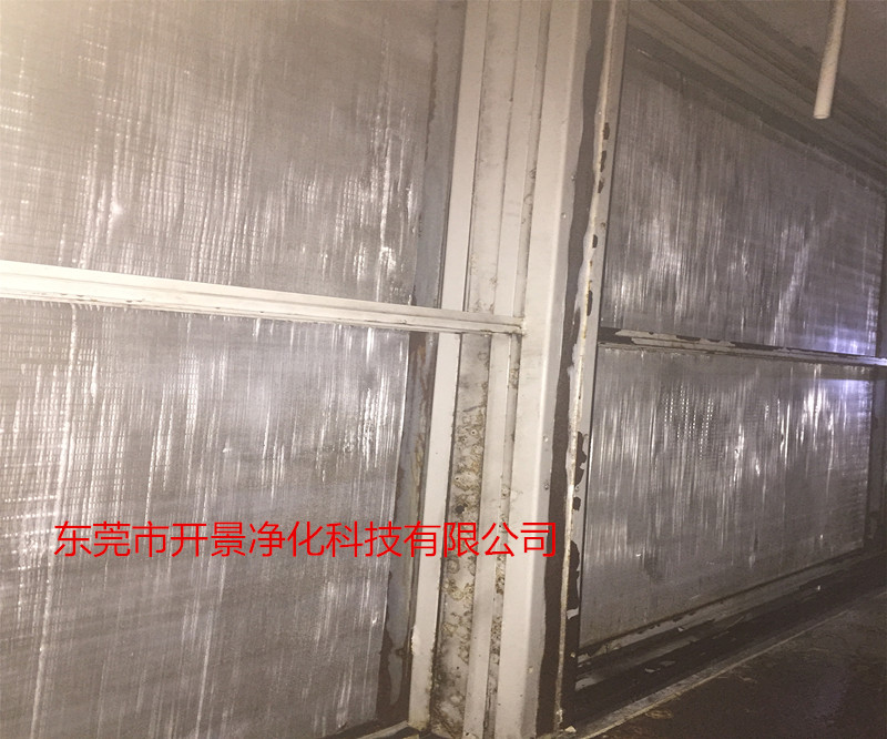 开景于2017年12月14日对东莞金娃食品厂进行通风系统清洗消毒-风管清洗-通风管道清洗-排风管道清洗